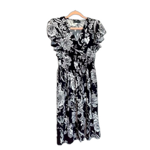 𝅺ANNA Morgan Floral Midi Dress